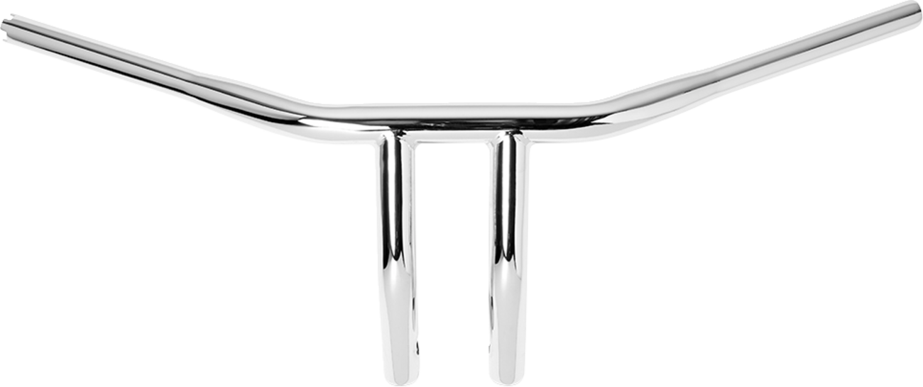 BURLY BRAND Handlebar - Drag - 9-1/2" - TBW - Chrome B12-4503C