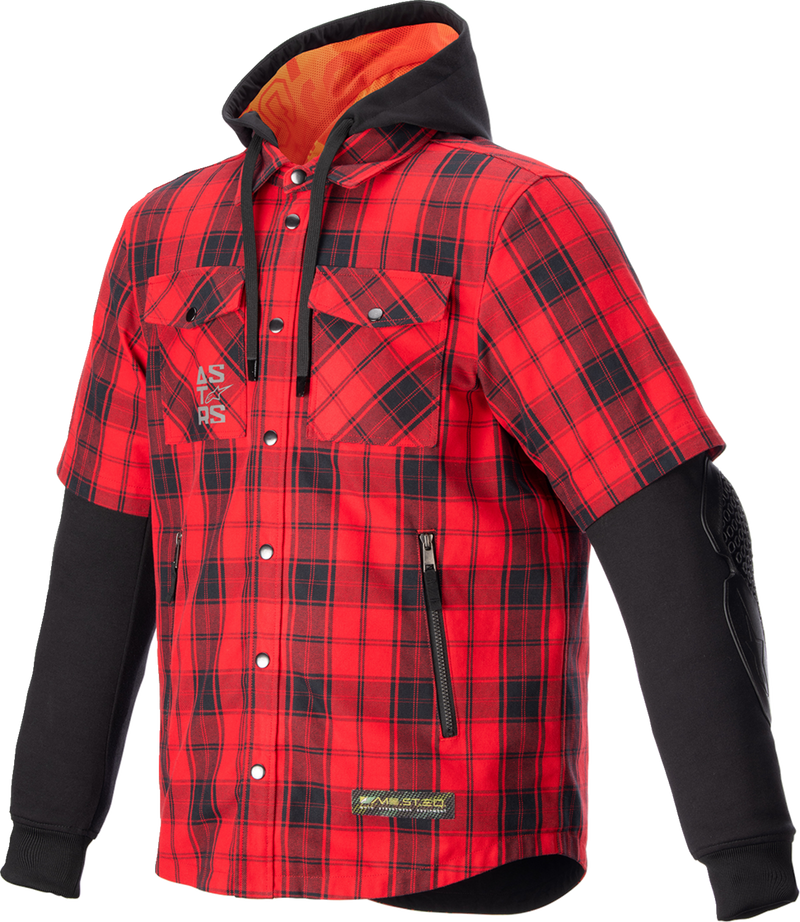 ALPINESTARS MO.ST.EQ Tartan Jacket - Red/Black