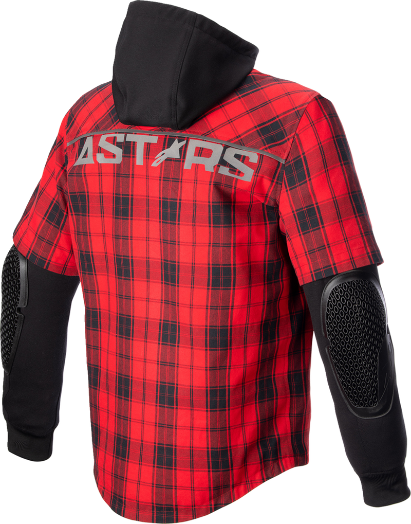 ALPINESTARS MO.ST.EQ Tartan Jacket - Red/Black - Small