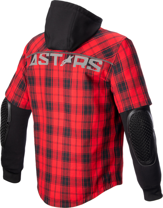 ALPINESTARS MO.ST.EQ Tartan Jacket - Red/Black - Small