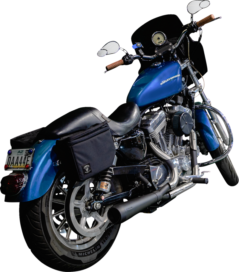 TRASK 2-into-1 Assault Exhaust System - Black