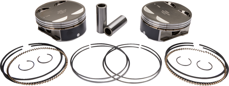 S&S CYCLE Big Bore Piston Kit - 131" - +.010 - M8
