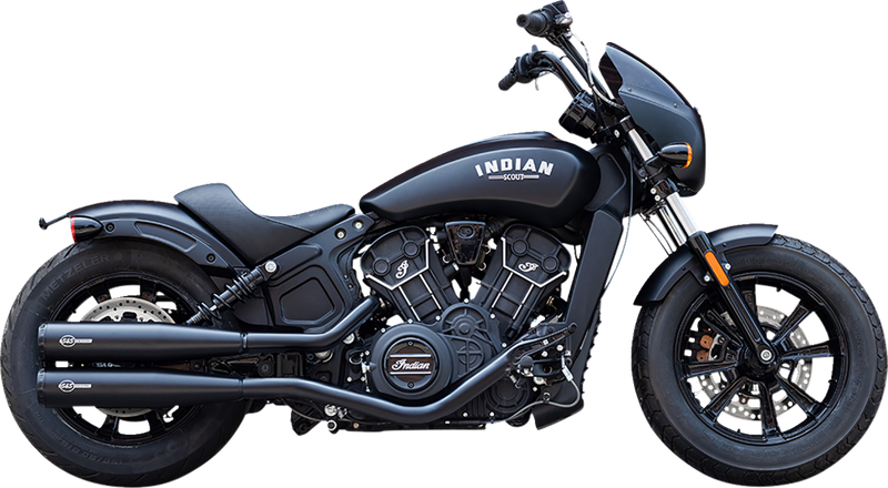 S&S CYCLE Grand National Slip-On Mufflers - Black - Race Only