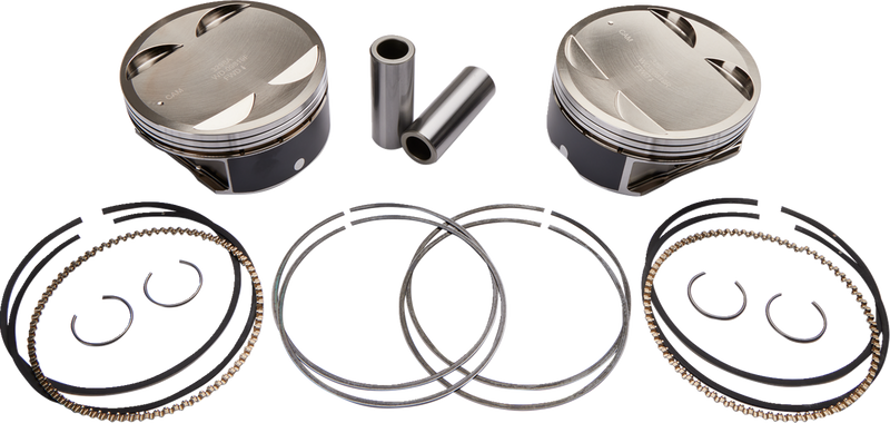 S&S CYCLE Big Bore Piston Kit - 131" - +.010 - M8