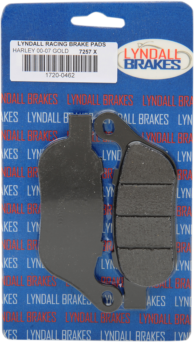 LYNDALL RACING BRAKES LLC X-Treme Brake Pads - 2008-2017 SOFTAIL, DYNA MODELS