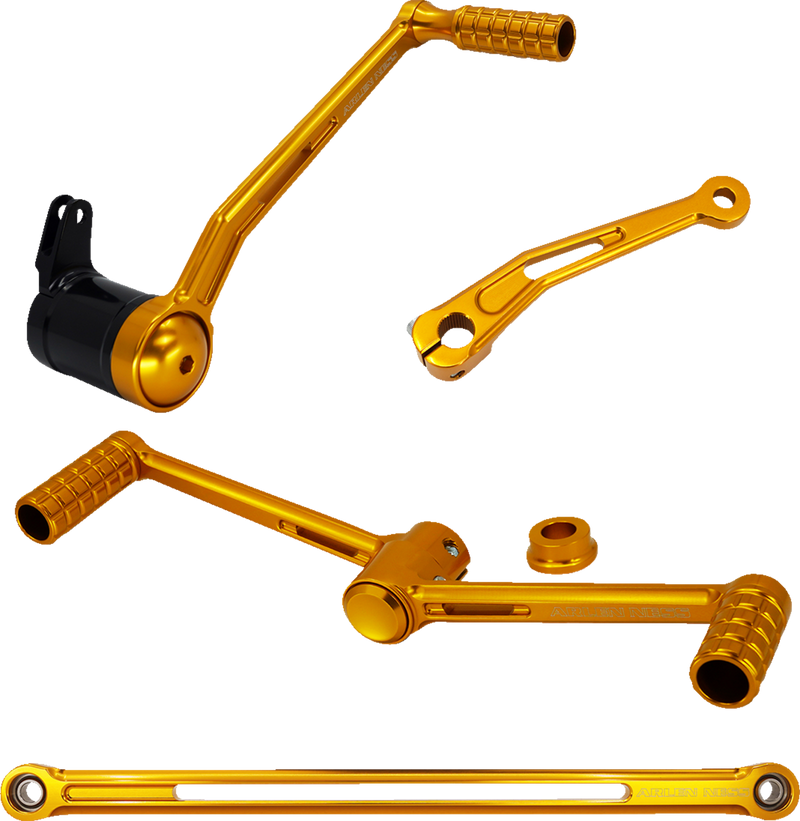 ARLEN NESS SpeedLiner Foot Control Kit w/ Heel/Toe Shifter - Gold
