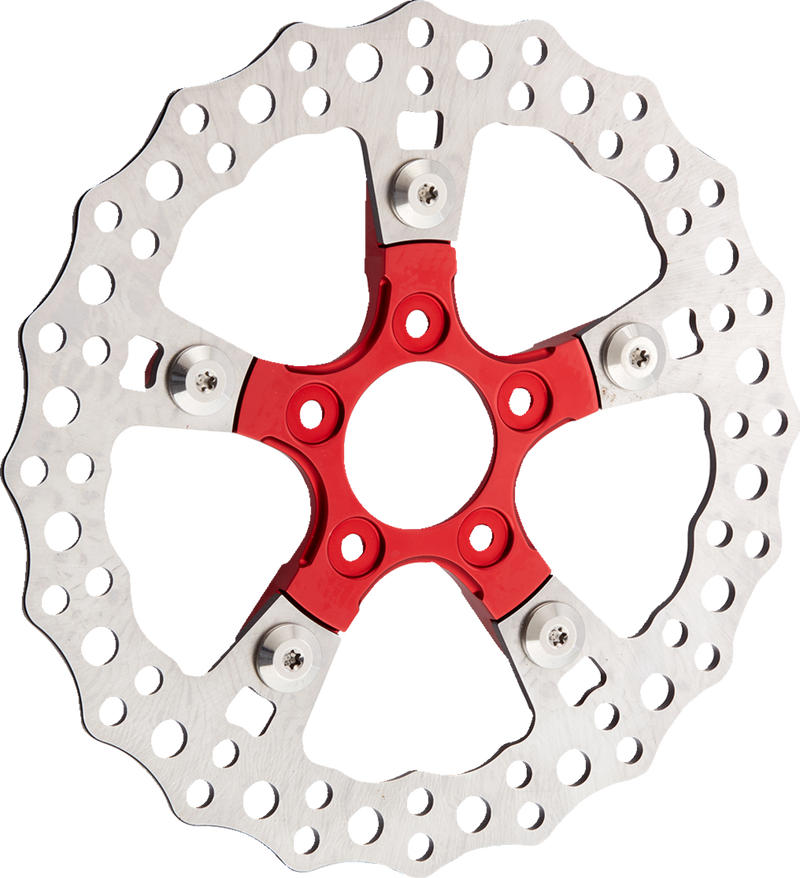 ARLEN NESS Brake Rotor Mount - Ness Wheel - Red