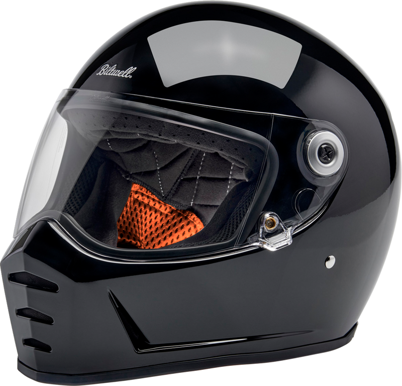 BILTWELL Lane Splitter Helmet - Gloss Black