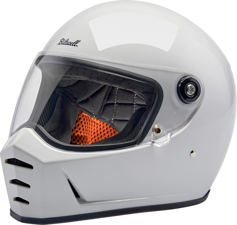 BILTWELL Lane Splitter Helmet - Gloss White