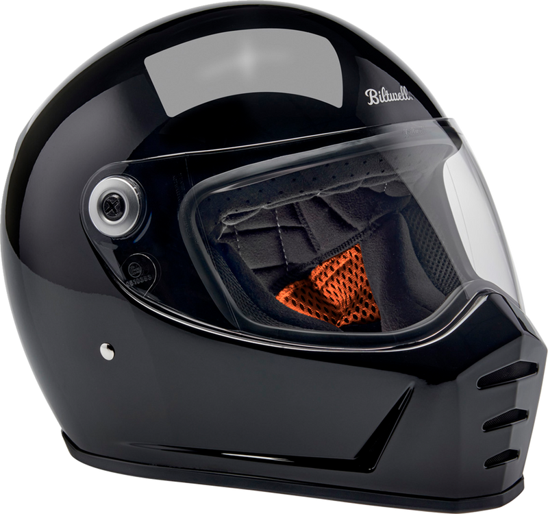 BILTWELL Lane Splitter Helmet - Gloss Black