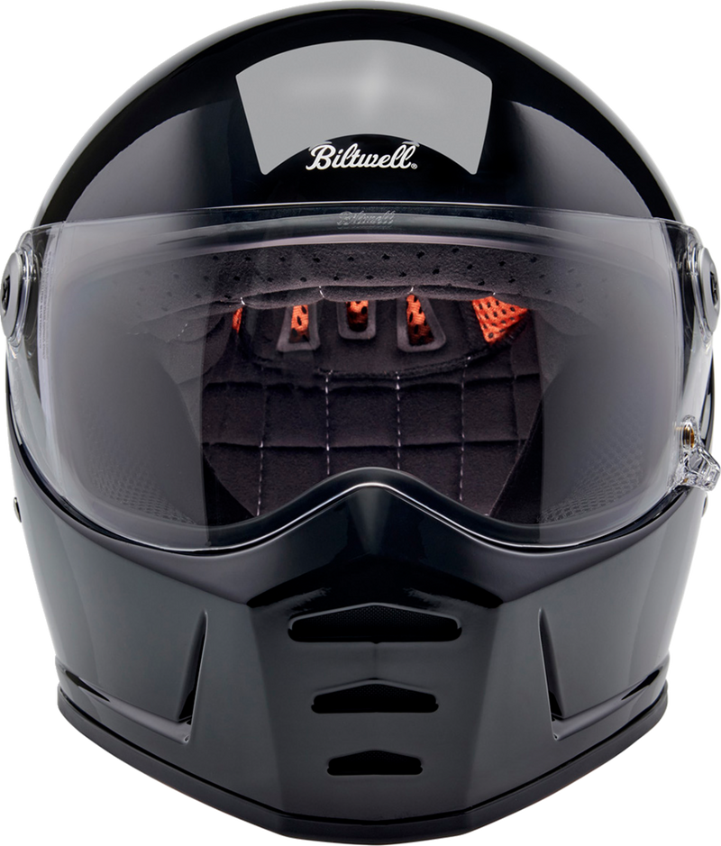BILTWELL Lane Splitter Helmet - Gloss Black