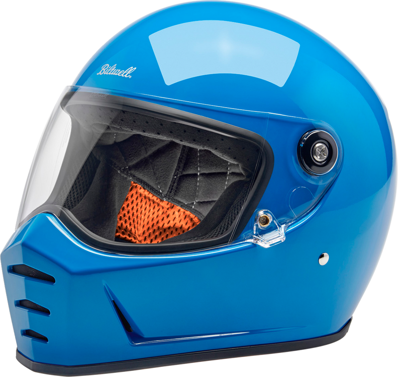 BILTWELL Lane Splitter Helmet - Gloss Tahoe Blue