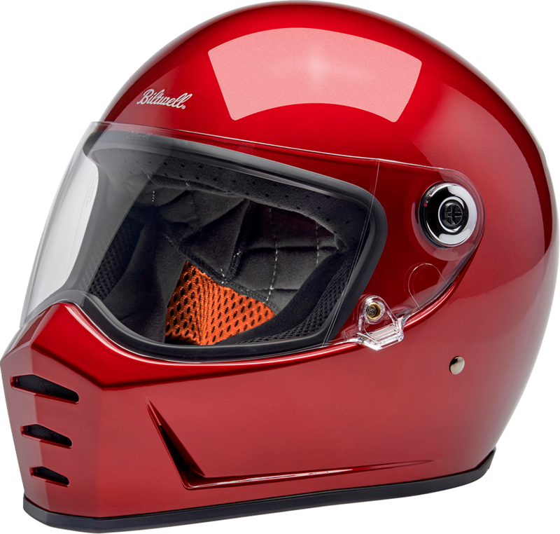 BILTWELL Lane Splitter Helmet - Metallic Cherry Red