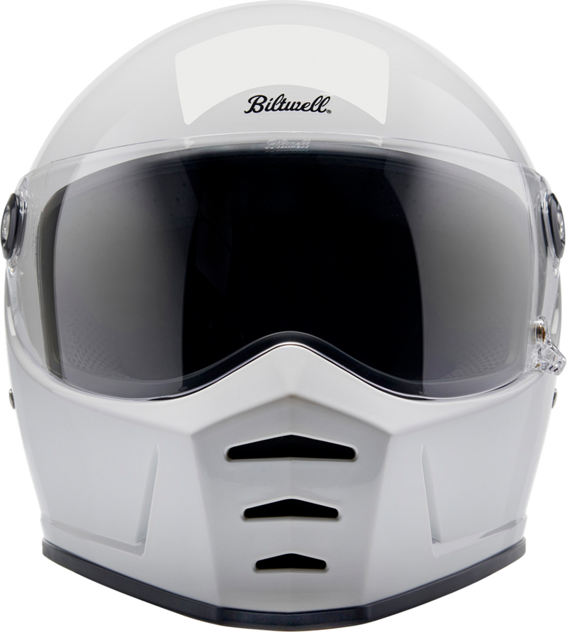 BILTWELL Lane Splitter Helmet - Gloss White