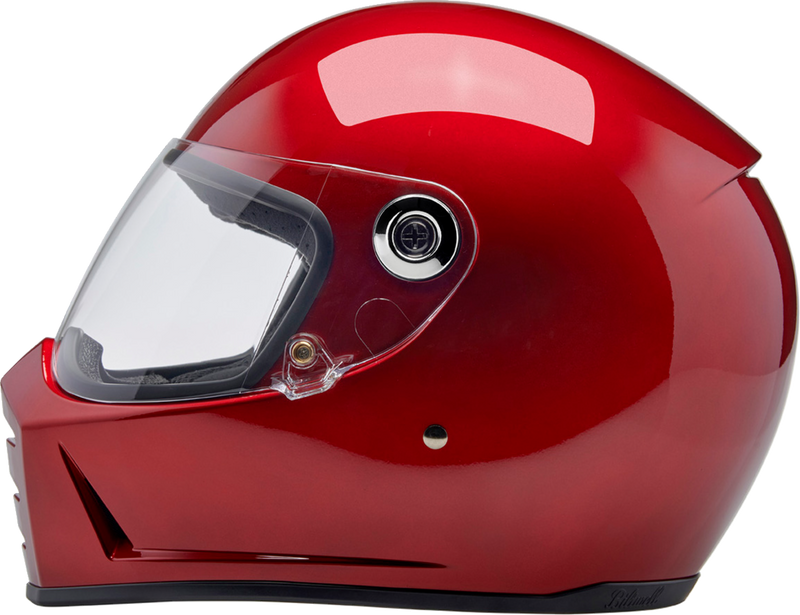 BILTWELL Lane Splitter Helmet - Metallic Cherry Red