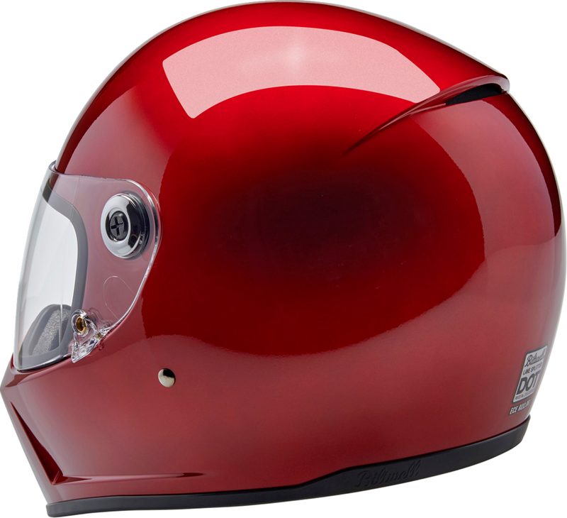 BILTWELL Lane Splitter Helmet - Metallic Cherry Red