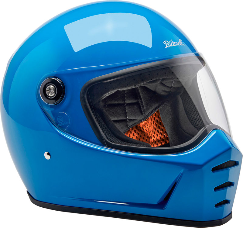 BILTWELL Lane Splitter Helmet - Gloss Tahoe Blue