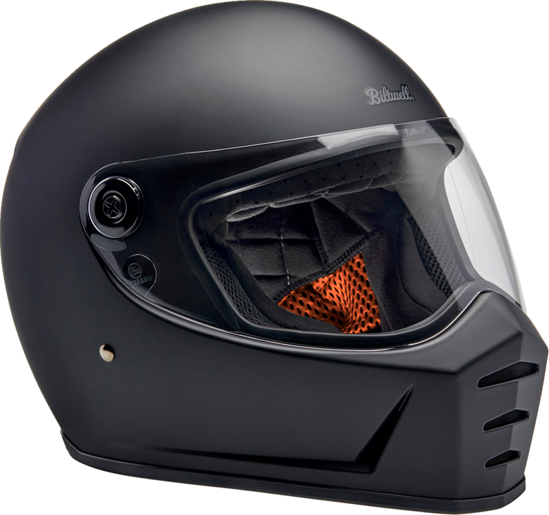 BILTWELL Lane Splitter Helmet - Flat Black