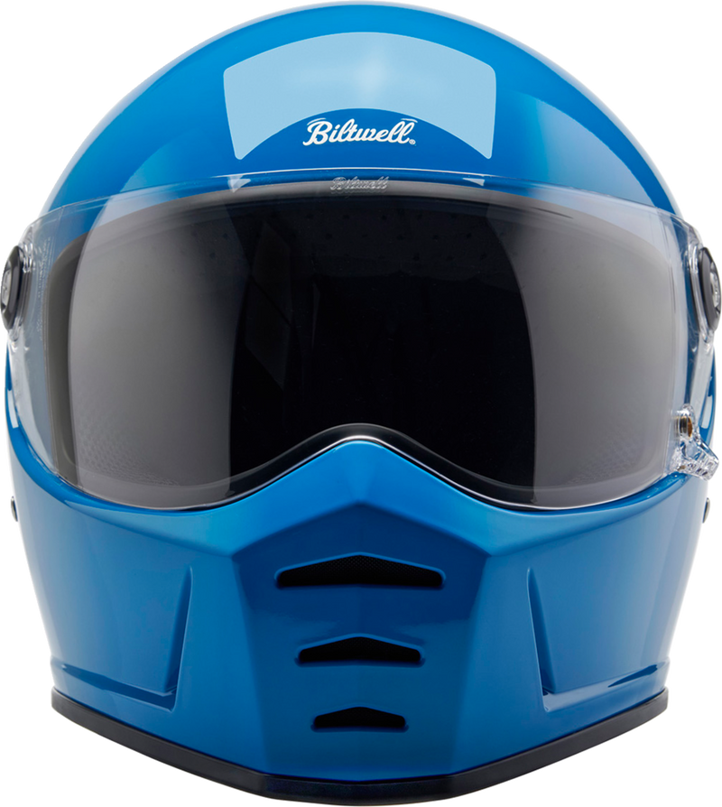 BILTWELL Lane Splitter Helmet - Gloss Tahoe Blue
