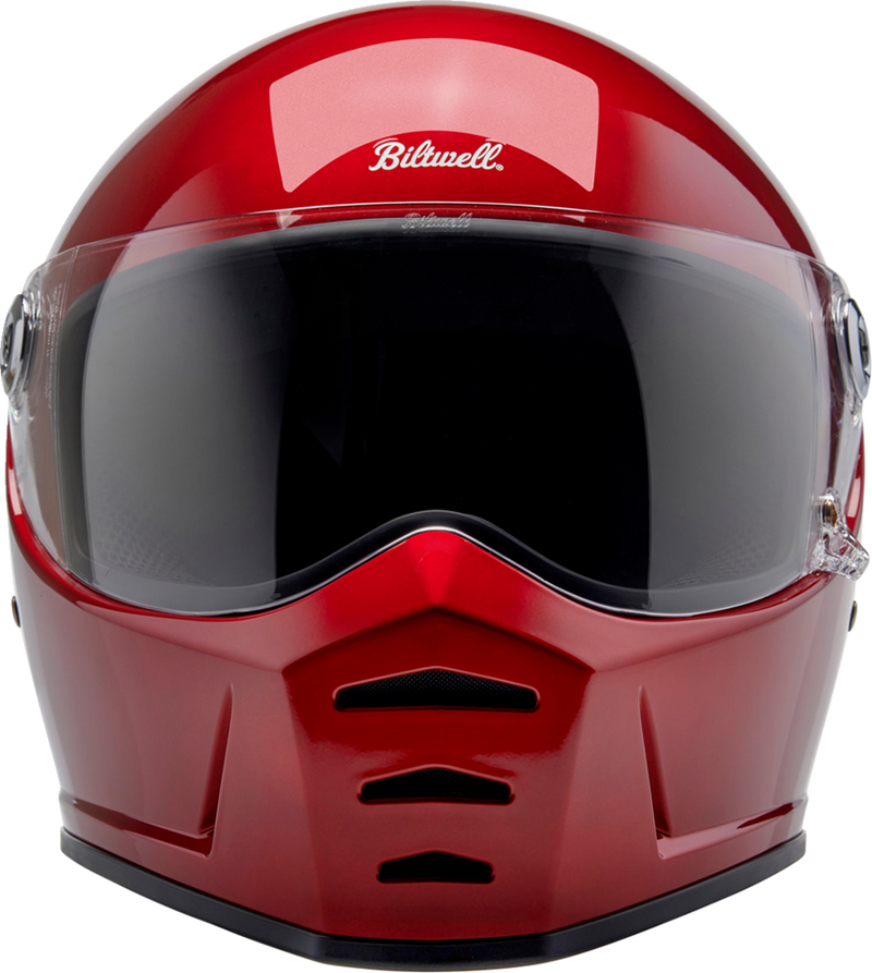 BILTWELL Lane Splitter Helmet - Metallic Cherry Red