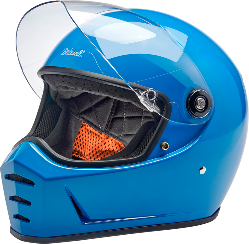 BILTWELL Lane Splitter Helmet - Gloss Tahoe Blue