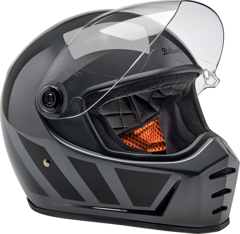 BILTWELL Lane Splitter Helmet - Storm Gray Inertia
