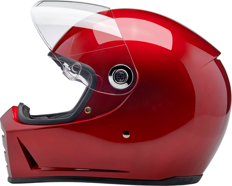 BILTWELL Lane Splitter Helmet - Metallic Cherry Red
