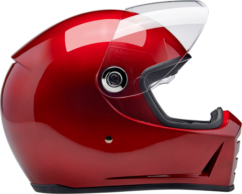 BILTWELL Lane Splitter Helmet - Metallic Cherry Red