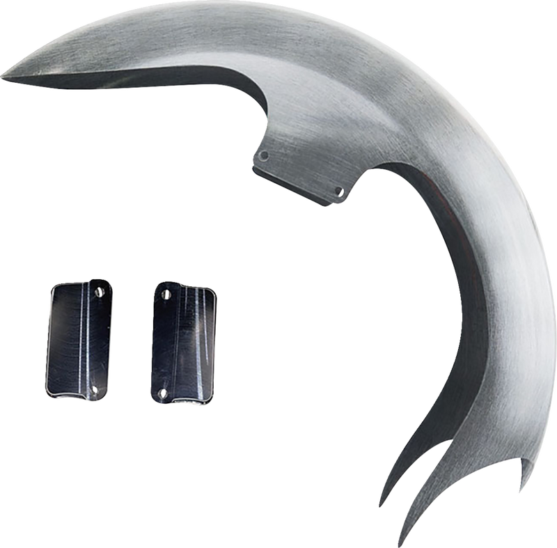 PAUL YAFFE BAGGER NATION Talon Front Fender - OEM - With Satin Adaptors - M8 Softail? TALON-OEM-M8ST-S