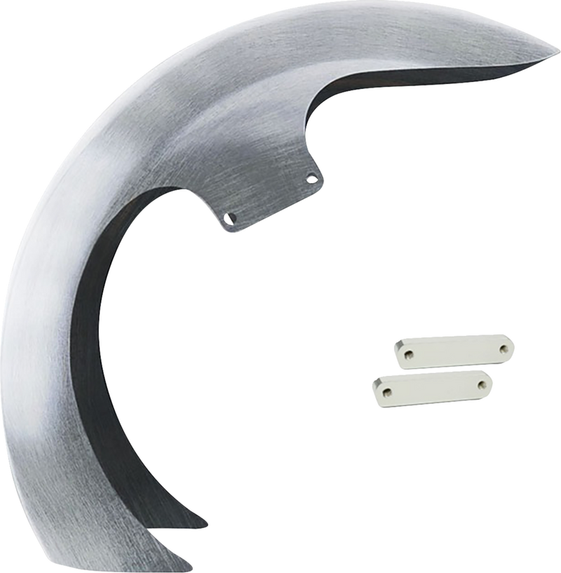 PAUL YAFFE BAGGER NATION DEI Front Fender - 23" Wheel - With Chrome Adapters - Touring Models DEI23-14L-C
