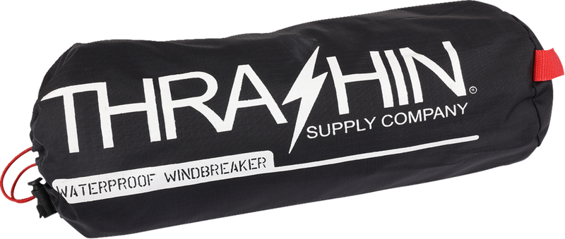 THRASHIN SUPPLY CO. Mission WP Rain Jacket - Black - Medium