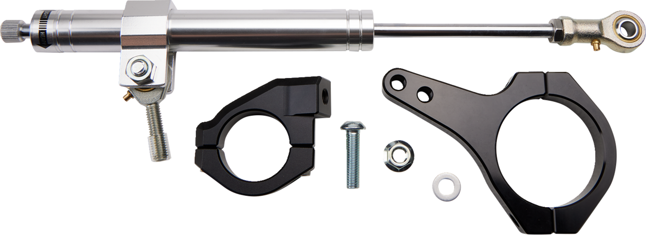 DRAG SPECIALTIES Hydraulic Adjustable Steering Damper Kit - Chrome - '21-'23 RH1250S