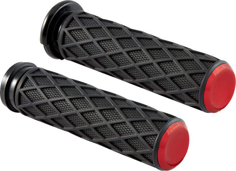 ARLEN NESS Grips - Diamond - TBW - Red