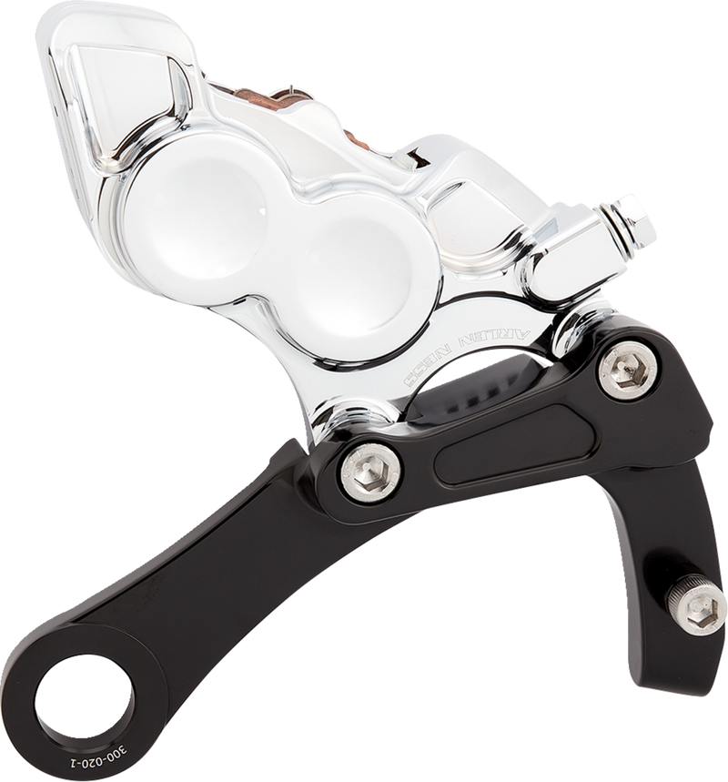 ARLEN NESS 4-Piston Caliper Kit - Rear - Chrome
