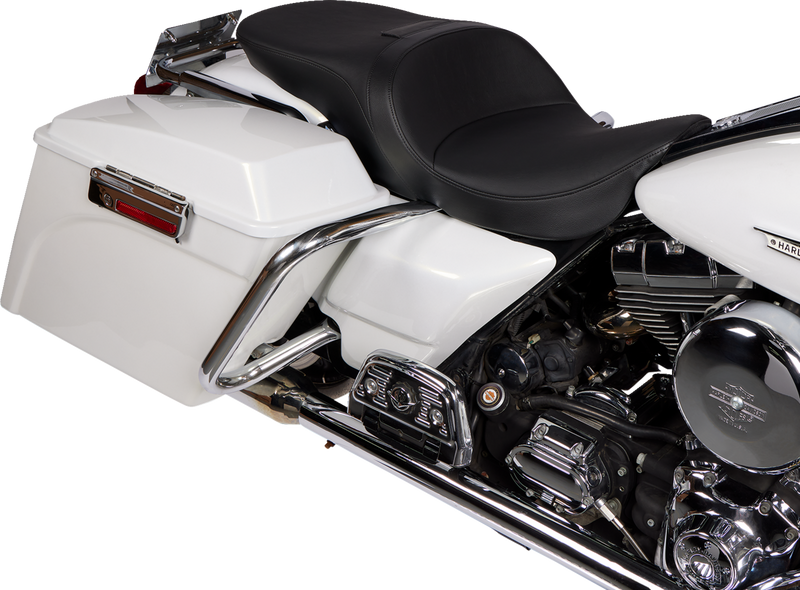 DRAG SPECIALTIES Freedom Seat - Vinyl - Black - Touring '97-'07