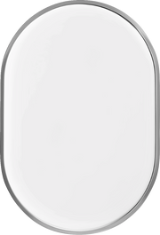 FIGURATI DESIGNS Antenna Cover - Left Rear Fender - Smooth - Chrome FD60-AC-SS-LT