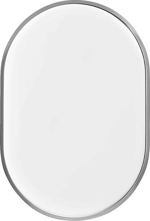 FIGURATI DESIGNS Antenna Cover - Right Rear Fender - Smooth - Chrome FD60-AC-SS-RT