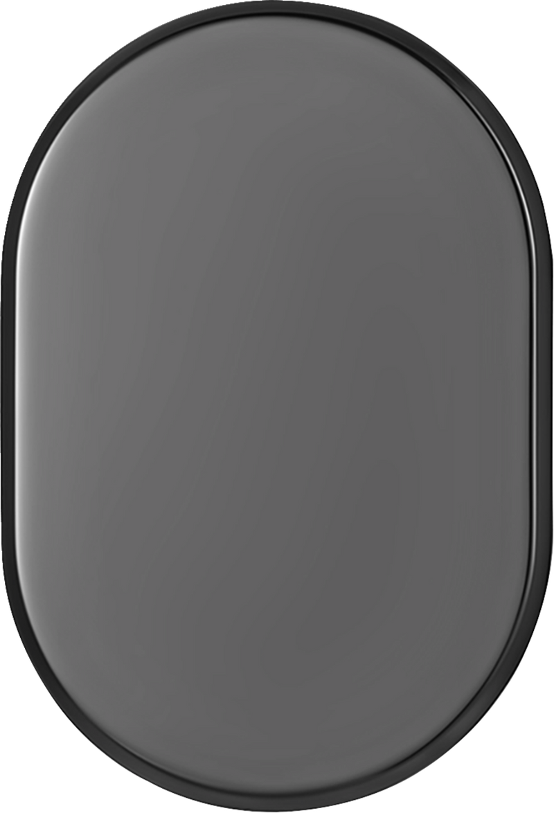 FIGURATI DESIGNS Antenna Cover - Right Rear Fender - Smooth - Black FD65-AC-BLK-RT