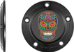 FIGURATI DESIGNS Timing Cover - 5 Hole - Sugar Skull - Black FD30-TC-5H-BLK