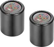 FIGURATI DESIGNS Docking Cover - Medium - Black - Sugar Skull FD30-DC-27-30-BLK