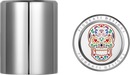 FIGURATI DESIGNS Docking Cover - Medium - Mirror Polished - Sugar Skull FD30-DC-27-30-SS