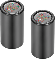 FIGURATI DESIGNS Docking Cover - Long - Black - Sugar Skull FD30-DC-25-45-BLK