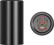 FIGURATI DESIGNS Docking Cover - Long - Black - Sugar Skull FD30-DC-25-45-BLK