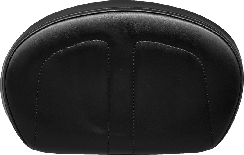 LE PERA Sissy Bar Pad - Medium - Maverick - Shiny Black - '08-'23 SOFTAIL & TOURING