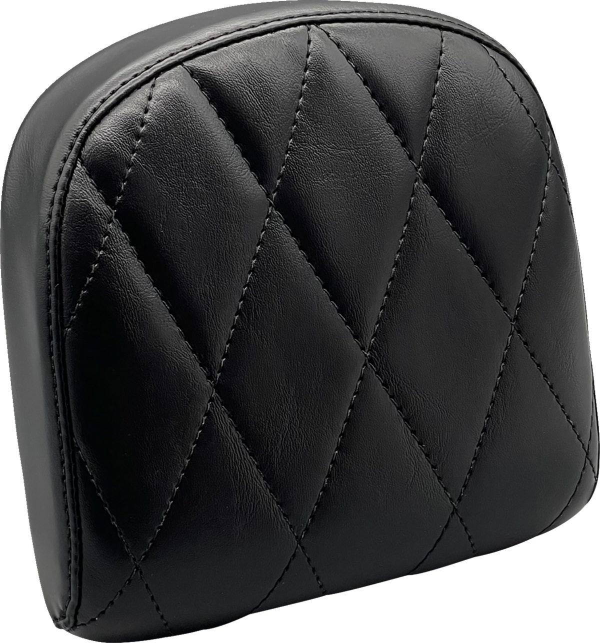 LE PERA Sissy Bar Pad - Small - Diamond - Shiny Black - '08-'23 SOFTAI ...