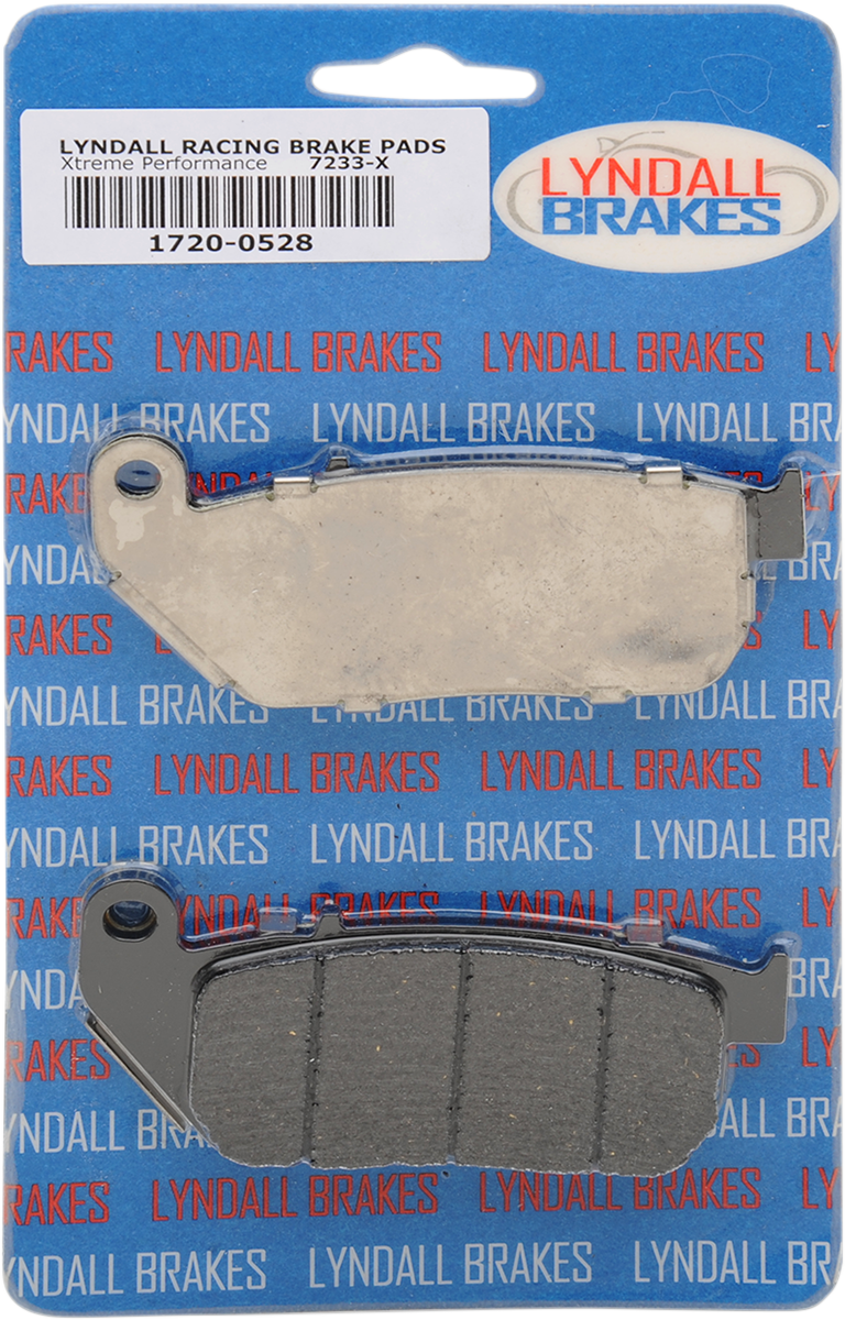 LYNDALL RACING BRAKES LLC X-Treme Brake Pads - 2004-2013 SPORTSTER MODELS