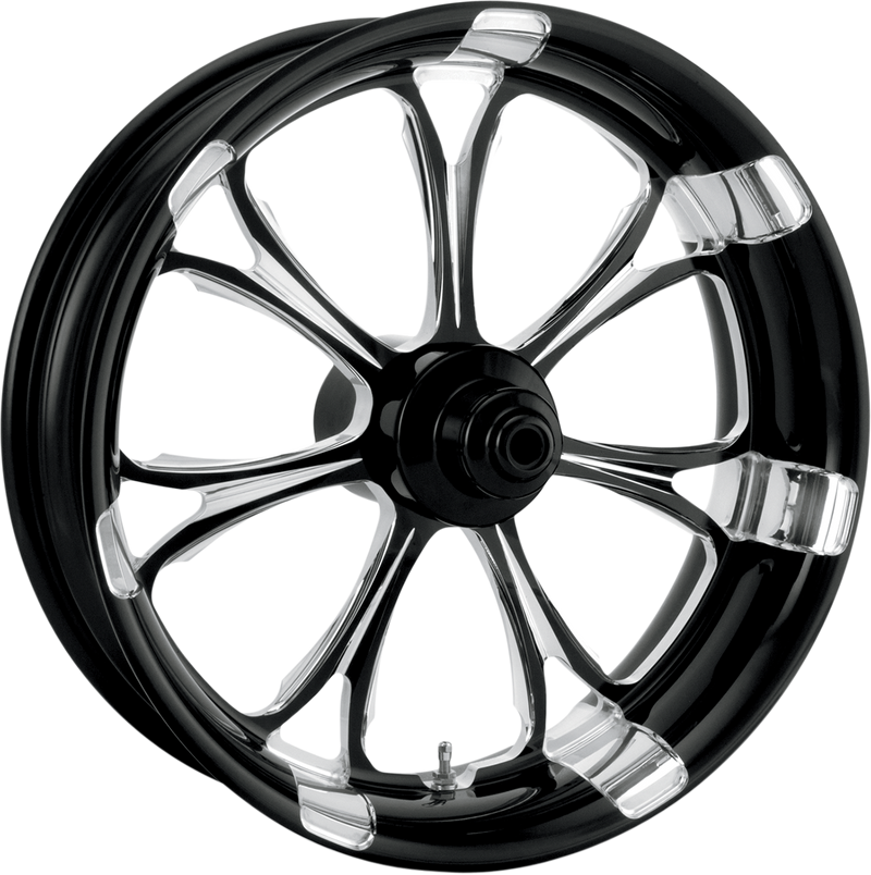 PERFORMANCE MACHINE (PM) Wheel - Paramount - Rear - Single Disc/without ABS - Platinum Cut* - 18x5.5 - '09-'22 TOURING
