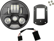 CUSTOM DYNAMICS ProBEAM Headlight Kit - 5-3/4" - Black - FXLRST/FXRST