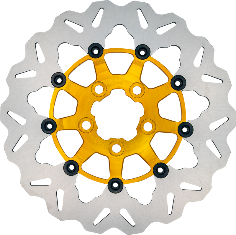 GBRAKES Brake Rotor - Rear - Gold DF681CWS-G