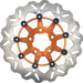 GBRAKES Brake Rotor - Front - Orange DF680CW-O
